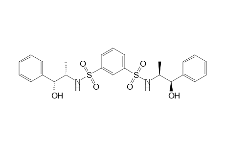 N,N'-Di[(1S,2R)-2-hydroxy-1-methyl-2-phenylethyl]-1,3-benzenedisulfonamide