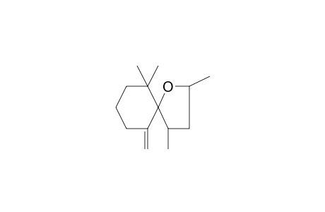 1,3,10,10-tetramethyl-6-methylidene-4-oxaspiro[4.5]decane