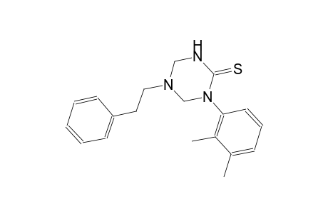 1-(2,3-dimethylphenyl)-5-(2-phenylethyl)tetrahydro-1,3,5-triazine-2(1H)-thione