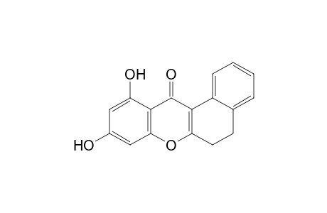 12H-Benzo[a]xanthen-12-one, 5,6-dihydro-9,11-dihydroxy-