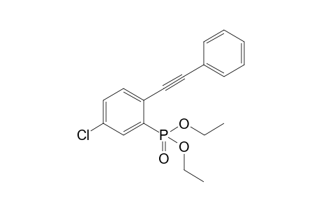 (5-Chloro-2-phenylethynyl-phenyl)-phosphonic Acid Diethyl Ester