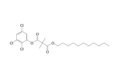 Dimethylmalonic acid, 2,3,5-trichlorophenyl undecyl ester