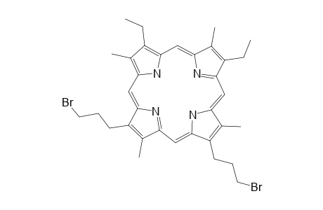 2,7,12,18-Tetramethyl-3,8-diethyl-13,17-bis(3-bromopropyl)porphyrin