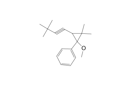 [3-(3,3-Dimethyl-but-1-ynyl)-1-methoxy-2,2-dimethyl-cyclopropyl]-benzene