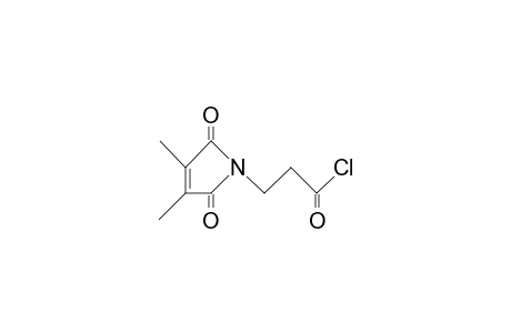 1H-Pyrrole-1-propanoyl chloride, 2,5-dihydro-3,4-dimethyl-2,5-dioxo-