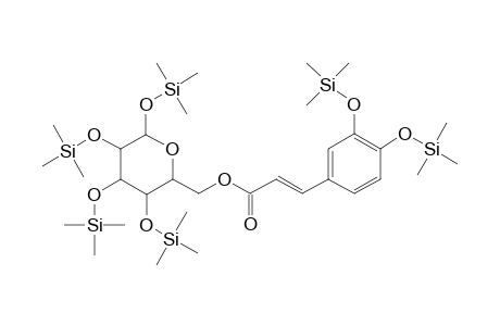 Caffeoyl-6-glucoside, hexa-TMS