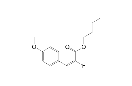 (E)-Butyl-2-fluoro-3-(4-methoxyphenyl)-propenoate