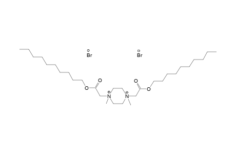 1,4-bis[2-(decyloxy)-2-oxoethyl]-1,4-dimethylpiperazinediium dibromide