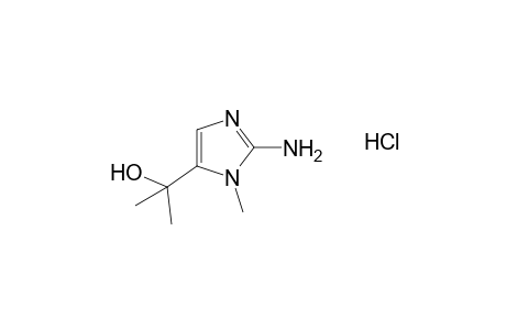 2-AMINO-alpha,alpha,1-TRIMETHYLIMIDAZOLE-5-METHANOL, MONOHYDROCHLORIDE