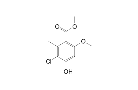 METHYL-5-CHLORO-4-HYDROXY-2-METHOXY-6-METHYLBENZOATE