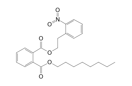 Phthalic acid, 2-(2-nitrophenyl)ethyl octyl ester