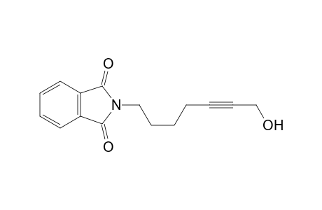 2-(7-hydroxyhept-5-ynyl)isoindoline-1,3-dione