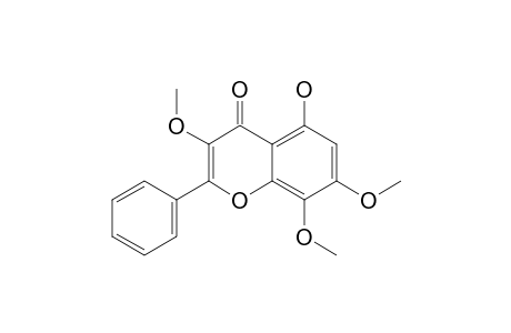 5-HYDROXY-3,7,8-TRIMETHOXYFLAVONE;GNAPHALIIN-7-METHYLETHER