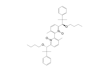 (P)-(R,R)-3,3'-DIMETHYL-6,6'-BIS-(1-BUTYLOXY-2-METHYL-2-PHENYLPROPYL)-2,2'-BIPYRIDINE-BIS-N-OXIDE