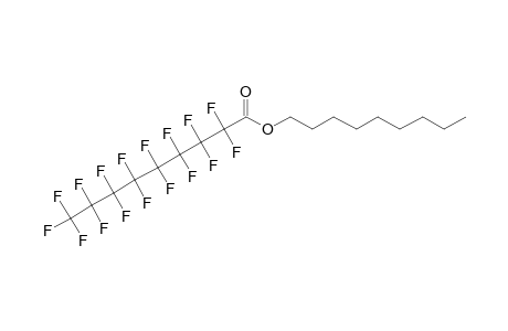 Heptadecafluorononanoic acid, nonyl ester