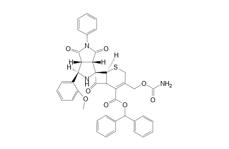 (1'S,2'R,4'R,5'R,9S)spiro[4-(Amidoxymethyl)-5-(diphenylmethyloxycarbonyl)-2-thiabicyclo[4.2.0]octan-7-one-8,2'-4'-(2'-methoxyphenyl)-7'-phenyl-3',7'-diazabicyclo[3.3.0]octane-6',8'-dione] isomer