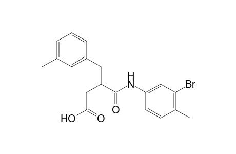 Benzenebutanoic acid, .beta.-[[(3-bromo-4-methylphenyl)amino]carbonyl]-3-methyl-