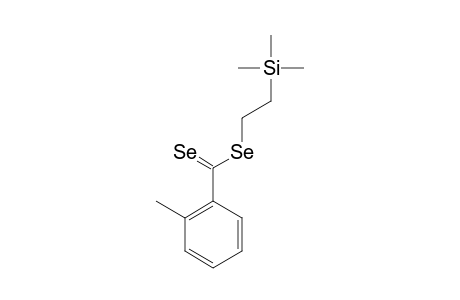 2-METHYLDISELENOBENZOIC-ACID-SE-2-(TRIMETHYLSILYL)-ETHYLESTER