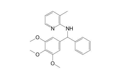 3-Methyl-N-[(3,4,5-trimethoxyphenyl)(phenyl)methyl]-pyridin-2-amine