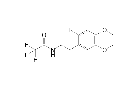 2,2,2-trifluoro-N-[2-(2-iodo-4,5-dimethoxy-phenyl)ethyl]acetamide