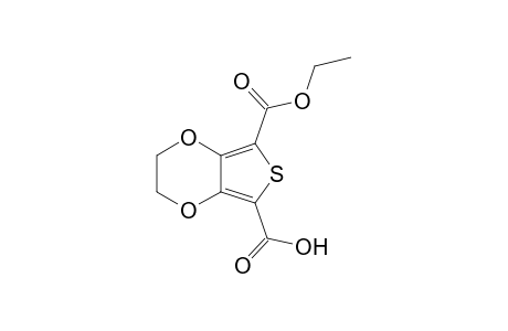 2,3-Dihydro-thieno[3,4-b][1,4]dioxine-5,7-dicarboxylic acid monoethyl ester