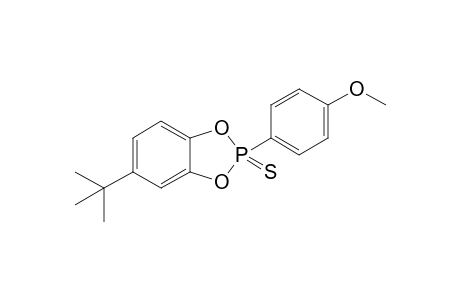 2-(4-Methoxyphenyl)-5-tert-butyl-1,3,2-benzodioxaphosphole 2-sulfide