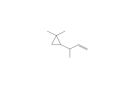 1,1-Dimethyl-2-(1-methyl-2-propenyl)cyclopropane