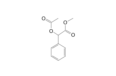 Benzeneacetic acid, .alpha.-(acetyloxy)-, methyl ester