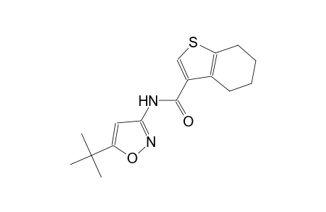 N-(5-tert-butyl-3-isoxazolyl)-4,5,6,7-tetrahydro-1-benzothiophene-3-carboxamide