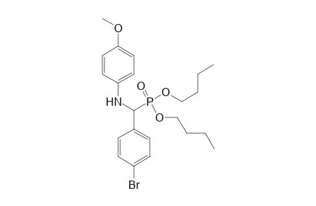 Dibutyl 4-bromo-a-(4-methoxyanilino)benzylphosphonate