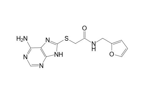 2-(6-Amino-9H-purin-8-ylsulfanyl)-N-furan-2-ylmethyl-acetamide