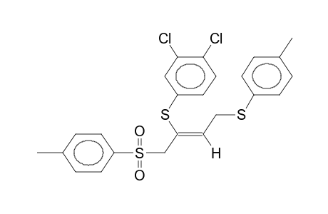 (Z)-1-(4-METHYLPHENYL)SULPHONYL-2-(3,4-DICHLOROPHENYL)-4-(4-METHYLPHENYL)THIO-2-BUTENE