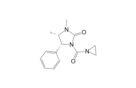 (4R,5S)-1,5-Dimethyl-3-(2'(R)-aziridinylcarbonyl)-4-phenylimidazolindin-2-one