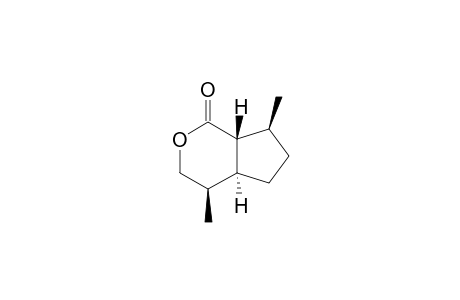 (4R,4aS,7S,7aR)-4,7-Dimethylhexahydrocyclopenta[c]pyran-1(3H)-one