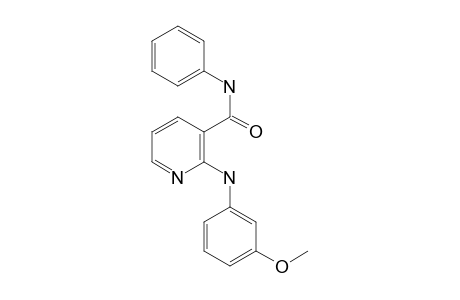 2-(3-Methoxyanilino)-N-phenyl-3-pyridinecarboxamide