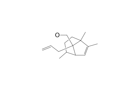 Bicyclo[3.2.1]oct-6-ene-8-methanol, 1,4,7-trimethyl-8-(2-propenyl)-, (endo,syn)-(.+-.)-