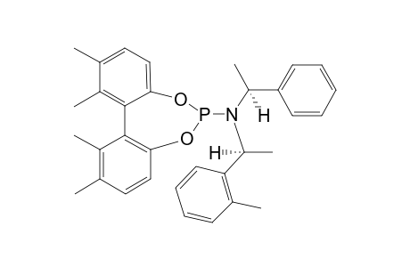 O,O'-(S)-(5,5',6,6'-TETRAMETHYL-BIPHENYL-2,2'-DIYL)-N,N-[(S)-1-PHENYLETHYL]-[(S)-1-O-TOLYLETHYL]-PHOSPHORAMIDITE