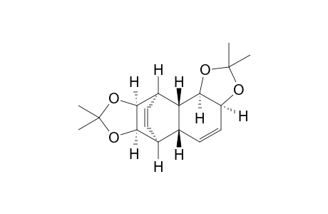 (3a.alpha.,5a.beta.,6.alpha.,6a.alpha.,9a.alpha.,10.alpha.,10a.beta.,10b.alpha.)-3a,5a,6,6a,9a,10,10a,10b-Octahydro-2,2,8,8-tetramethyl-6,10-ethenonaphtho[1,2-d : 6,7-d']-bis[1,3]dioxole