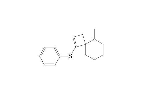 5-Methyl-1-phenylthiospiro(3.5)non-1-ene