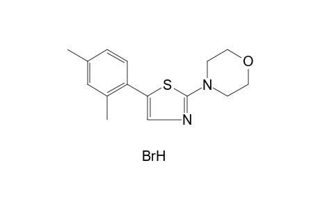 4-[5-(2,4-xylyl)-2-thiazolyl]morpholine, monohydrobromide