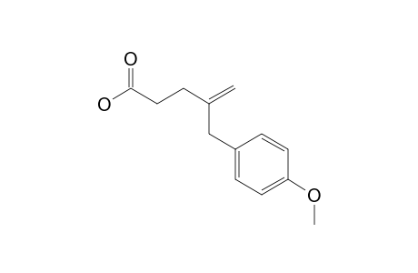 4-(4-Methoxybenzyl)pent-4-enoic acid