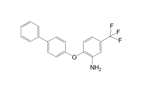 2-(4-phenylphenoxy)-5-(trifluoromethyl)aniline