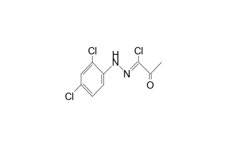 Propanehydrazonoyl chloride, N-(2,4-dichlorophenyl)-2-oxo-