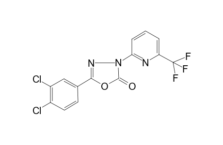 5-(3,4-Dichlorophenyl)-3-[6-(trifluoromethyl)-2-pyridinyl]-1,3,4-oxadiazol-2(3H)-one