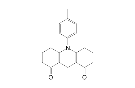 10-(4-METHYLPHENYL)-3,4,6,7,9,10-HEXAHYDRO-1,8-(2H,5H)-ACRIDINEDIONE