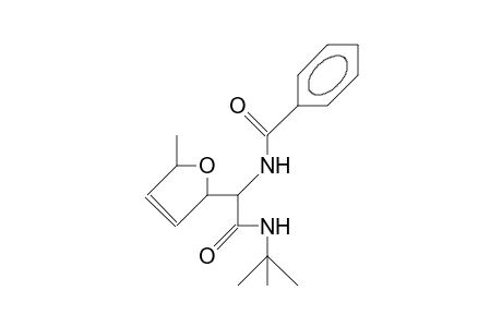 (.alpha.-S,2R,5S)-N-tert-Butyl-2,5-dihydro-5-methyl.alpha.-benzamido-2-furanacetamide