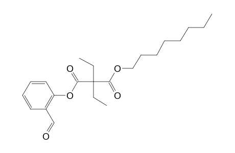 Diethylmalonic acid, 2-formylphenyl octyl ester