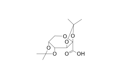 2,2,7,7-Tetramethyl-tetrahydro-bis[1,3]dioxolo[4,5-b;4',5'-d]pyran-3a-carboxylic acid