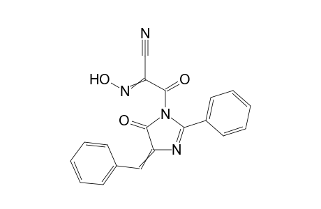 2-(4-benzylidene-5-oxo-2-phenyl-4,5-dihydro-1H-imidazole-1-yl)-N-hydroxy-2-oxoacetimidoylcyanide