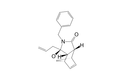 (3rs,3Ars,4sr,7rs,7asr)-3-allyl-2-benzyl-3-hydroxy-2,3,3A,4,7,7A-hexahydro-1H-4,7-methanoisoindol-1-one